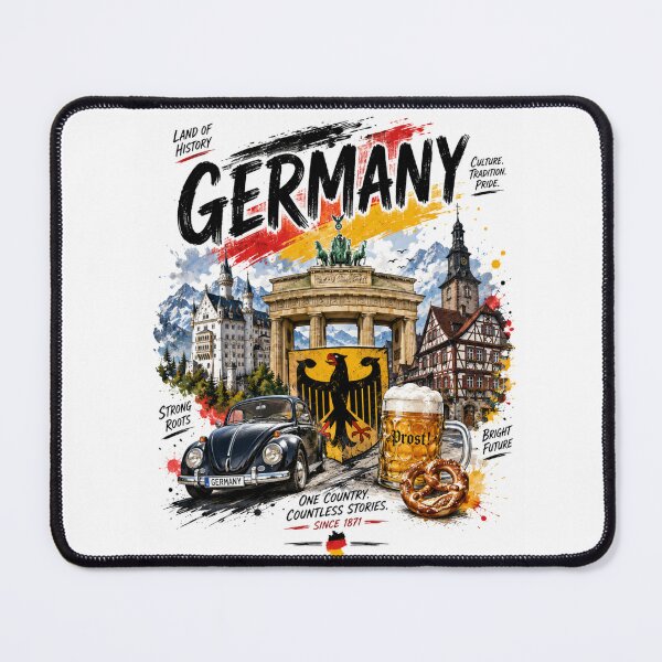 Item preview, Germany Vibes – Culture, Tradition & Pride designed and sold by Countries&Cities Shop.
