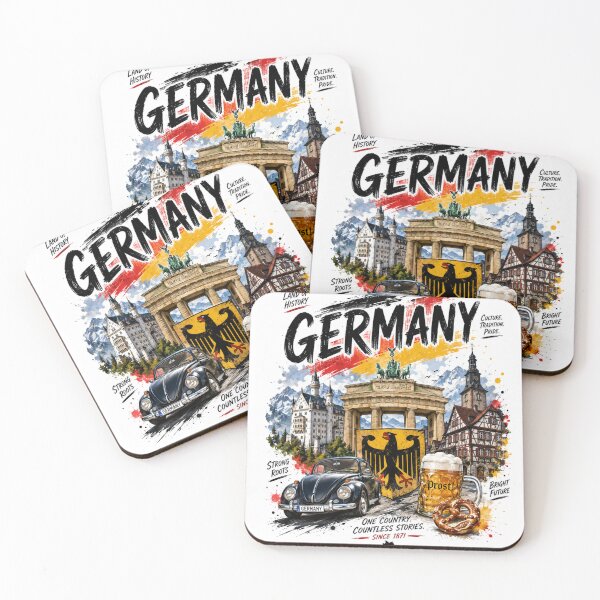 Item preview, Germany Vibes – Culture, Tradition & Pride designed and sold by Countries&Cities Shop.