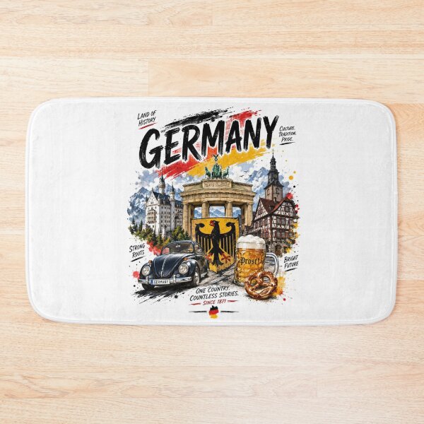 Item preview, Germany Vibes – Culture, Tradition & Pride designed and sold by Countries&Cities Shop.