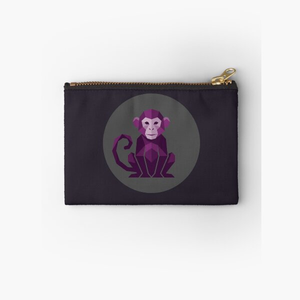 Item preview, Purple Monkey Polygonal Style Case – Mystic Geometric Ape Design for Students and Tech Accessories designed and sold by bsbd-action.