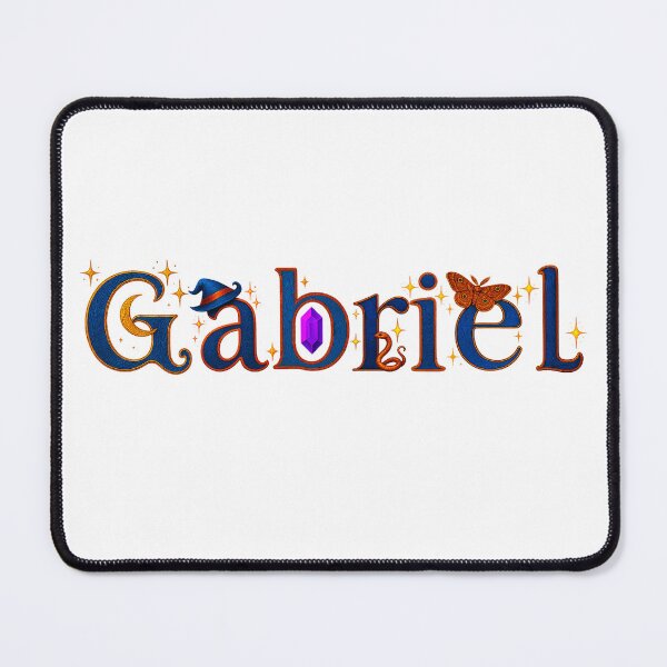 Item preview, SPELLBOUND NAMES COLLECTION – ✨ GABRIEL ✨ – STORYBOOK SPELLCASTER DREAMS designed and sold by WheelieGdArt.