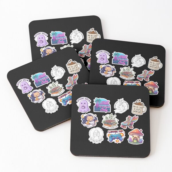 Item preview, Cute Aesthetic Retro Sticker Pack designed and sold by KaysonSmith.