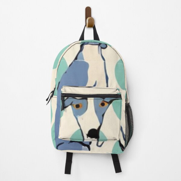 Artikelvorschau, Blauer Whippet entworfen und verkauft von 2nd Act Retro Dog Shop.