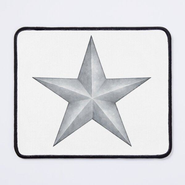 Item preview, Silver Watercolor Star designed and sold by Blink Art Studio.