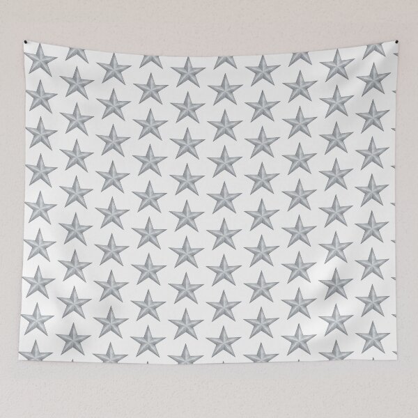 Item preview, Silver Watercolor Star designed and sold by Blink Art Studio.