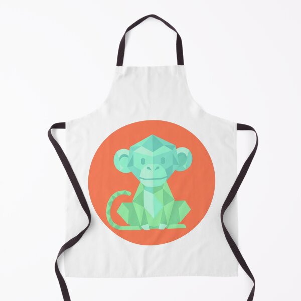 Item preview, Pastel Monkey with Coral Background Mug – Contrasting Geometric Design for Birthday and Office Gift designed and sold by bsbd-action.