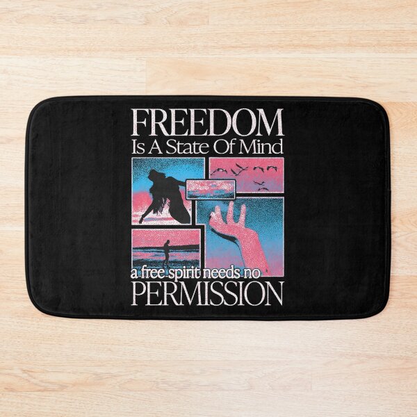 Item preview, FREEDOM Is A State Of Mind designed and sold by SlayPOPShop.