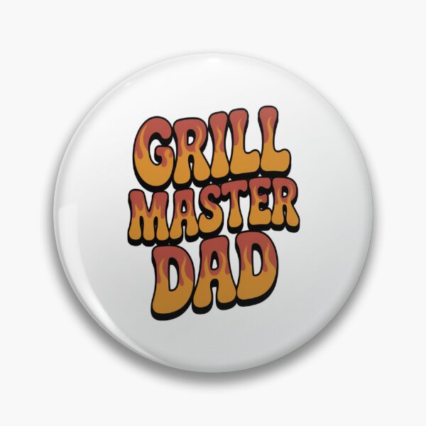 Item preview, Grill Master Dad Retro 70s BBQ Design designed and sold by stickercuffs.