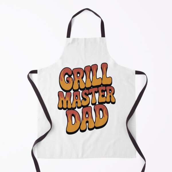 Item preview, Grill Master Dad Retro 70s BBQ Design designed and sold by stickercuffs.