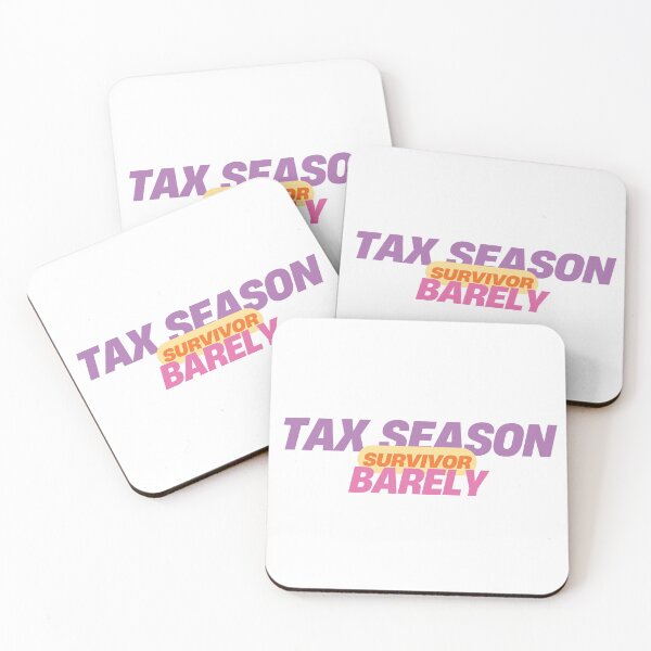 Item preview, Tax Season Survivor Barely Funny Accountant T-Shirt CPA Gift Tax Humor Tee designed and sold by BananaPrint.