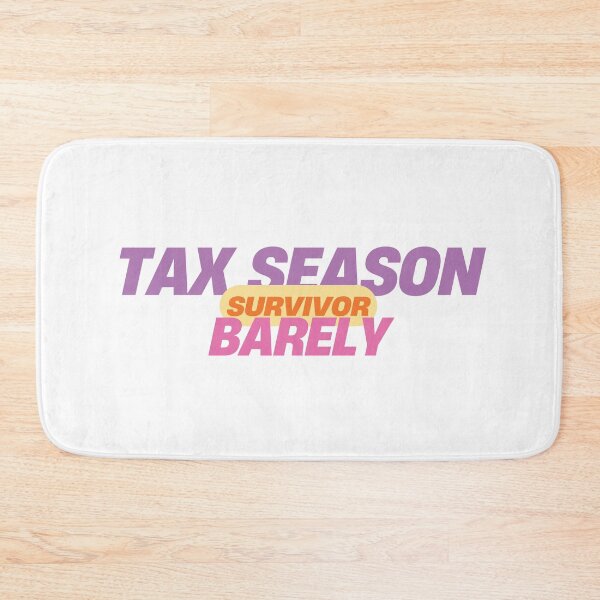 Item preview, Tax Season Survivor Barely Funny Accountant T-Shirt CPA Gift Tax Humor Tee designed and sold by BananaPrint.