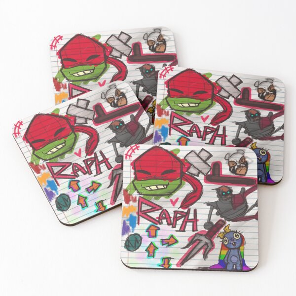 Item preview, ROTTMNT - Raph silly messy paper sketches designed and sold by HikikomoriCorner.