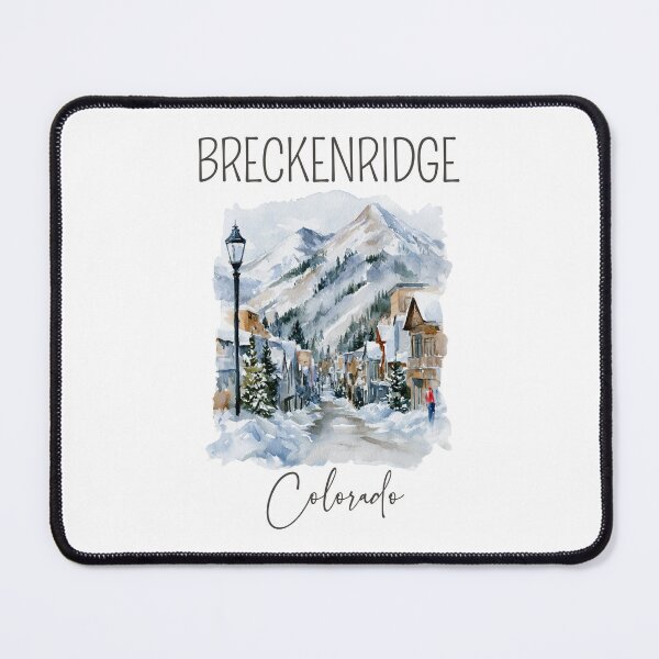 Item preview, A Watercolor Design of Breckenridge - Colorado designed and sold by Sketch-Shack.