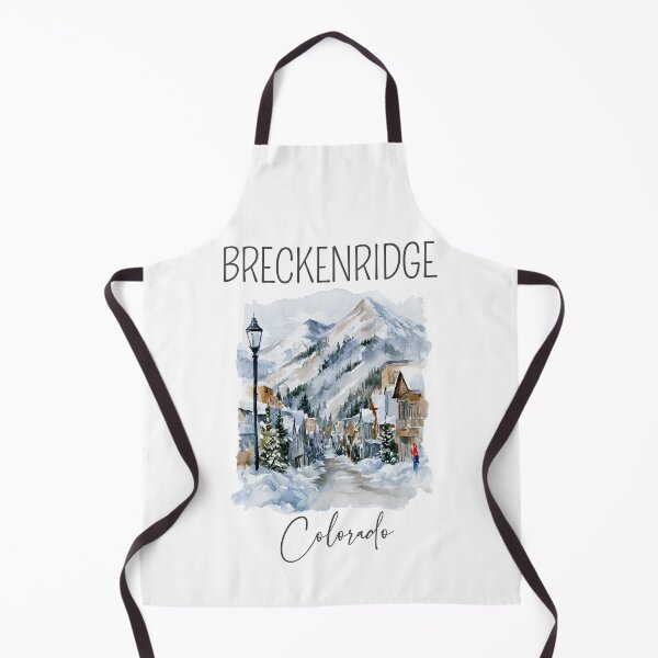 Item preview, A Watercolor Design of Breckenridge - Colorado designed and sold by Sketch-Shack.