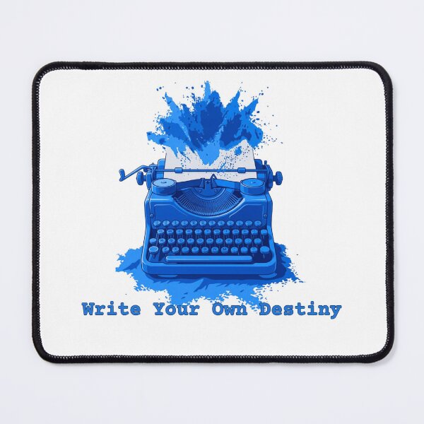 Item preview, Write Your Own Destiny Vintage Typewriter Splatter Art designed and sold by M.Store.
