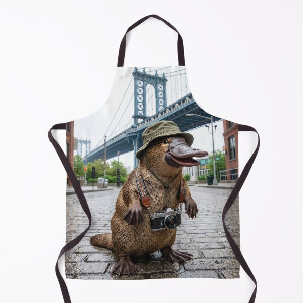 Item preview, Platypus Tourist Visits New York City designed and sold by Tridentulus.