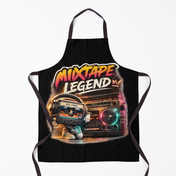 Item preview, Mixtape Legend – 90s Vibes Retro Cassette Boombox Street Design designed and sold by MartBook.