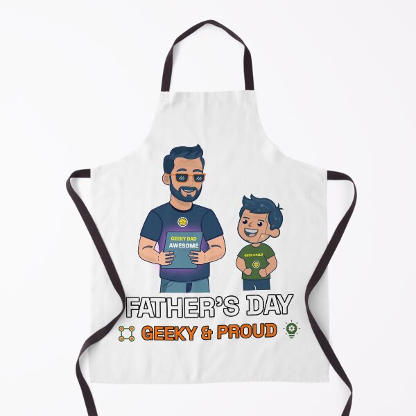 Item preview, Geeky Dad Awesome AI Fathers Day designed and sold by Print Expert.