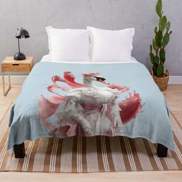 Item preview, Elegant Swan in Pink Rococo Dream designed and sold by MegaNovaArt.