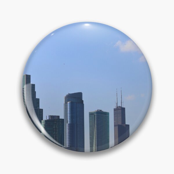Item preview, Chicago Skyline on a Clear Day designed and sold by Phakade's Photos.