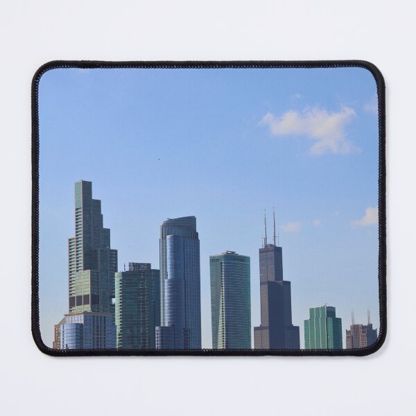 Item preview, Chicago Skyline on a Clear Day designed and sold by Phakade's Photos.