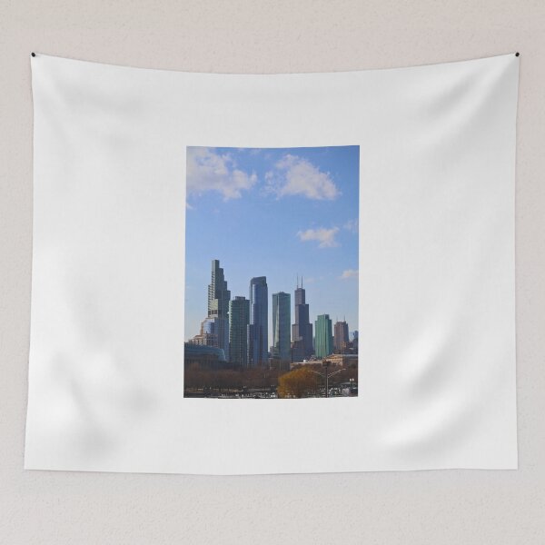 Item preview, Chicago Skyline on a Clear Day designed and sold by Phakade's Photos.