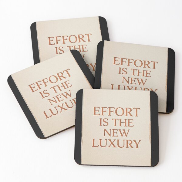 Item preview, Vintage Letterpress Typography Effort Luxury Print designed and sold by CRAZY&ART.