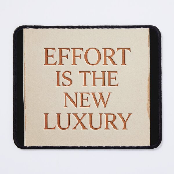 Item preview, Vintage Letterpress Typography Effort Luxury Print designed and sold by CRAZY&ART.