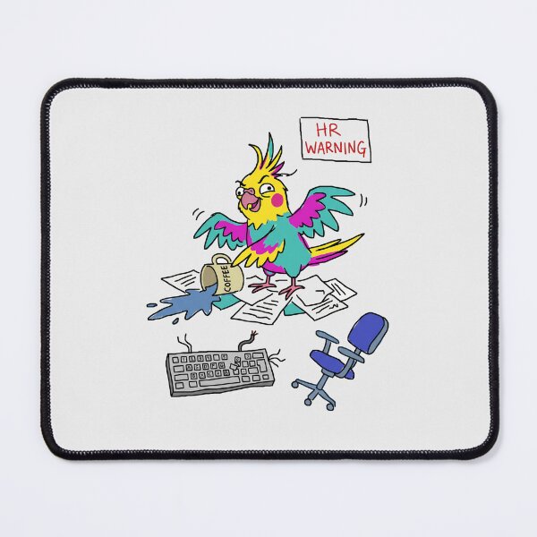 Item preview, Chaotic Office Bird HR Warning designed and sold by Omni Craft .