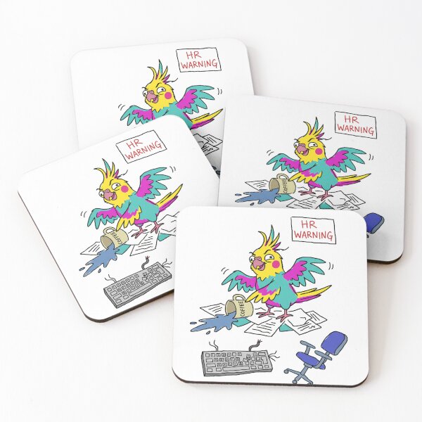 Item preview, Chaotic Office Bird HR Warning designed and sold by Omni Craft .