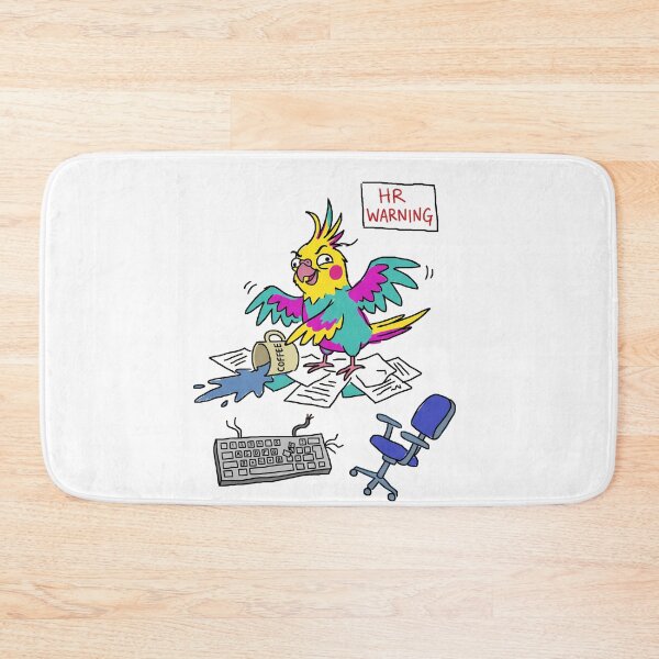 Item preview, Chaotic Office Bird HR Warning designed and sold by Omni Craft .