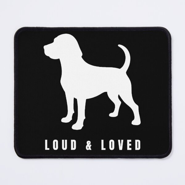 Item preview, Minimalist Beagle Line Art Dog (For Dark Apparel) designed and sold by TailPrints.