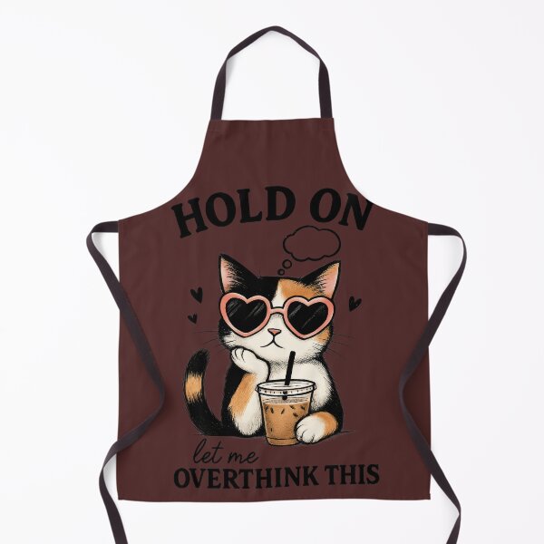Item preview, Hold On Let Me Overthink These Stay Pawsitive Gifts for Cat Lovers designed and sold by MalwasBasket.