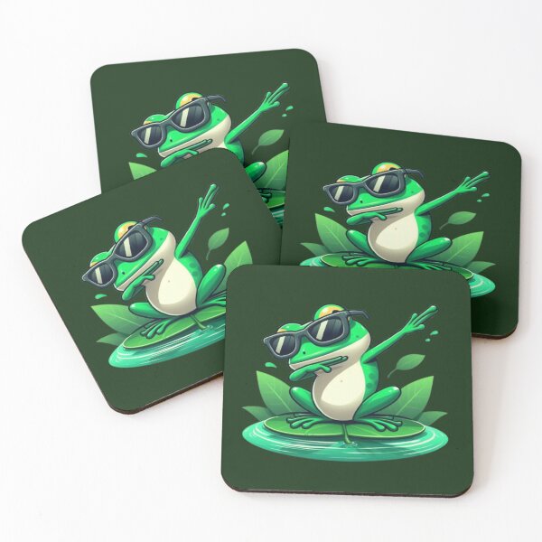 Item preview, Dabbing Frog – Funny Meme Animal Design designed and sold by Dogandesighn.