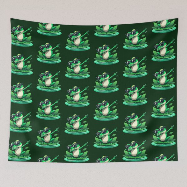 Item preview, Dabbing Frog – Funny Meme Animal Design designed and sold by Dogandesighn.