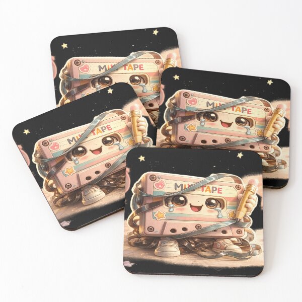 Item preview, Cute Mixtape Kawaii – Retro Cassette Love Nostalgia Aesthetic designed and sold by MartBook.