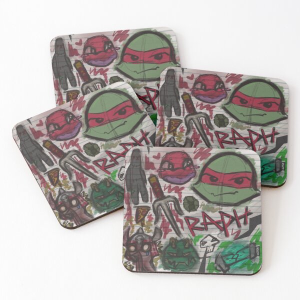 Item preview, TMNT 2012 - Raph silly messy paper sketches designed and sold by HikikomoriCorner.