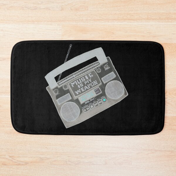 Item preview, Boombox Music Is My Weapon Inverted designed and sold by Grimmlar.