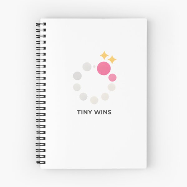 Item preview, Tiny Wins Minimal Motivation Design | Positive Habit Reminder Aesthetic designed and sold by BriyaSol.