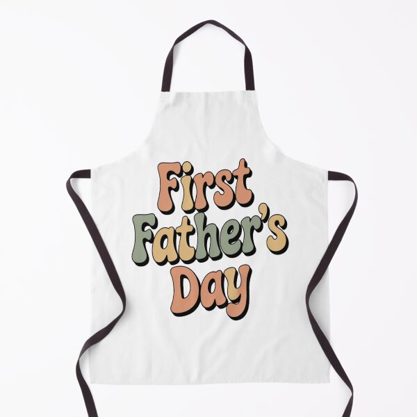 Item preview, First Father’s Day Retro Pastel Typography designed and sold by stickercuffs.