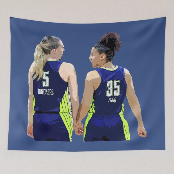 Item preview, Azzi Fudd & Paige Bueckers designed and sold by raffrasta.