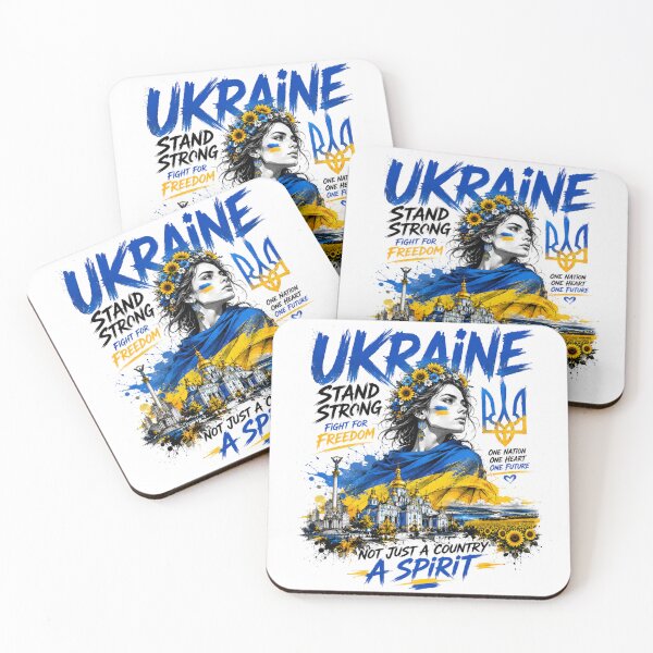 Item preview, Ukraine Spirit – Stand Strong Freedom Art designed and sold by Countries&Cities Shop.