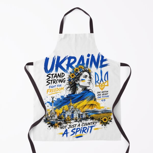 Item preview, Ukraine Spirit – Stand Strong Freedom Art designed and sold by Countries&Cities Shop.
