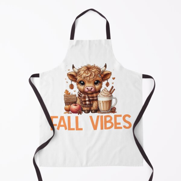 Item preview, Fall Vibes-Cute Cow designed and sold by MyMysTShirts.