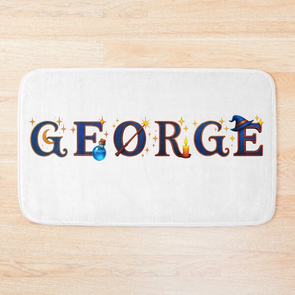 Item preview, SPELLBOUND NAMES COLLECTION  – ✨ GEORGE ✨ – STORYBOOK SPELLCASTER DREAMS designed and sold by WheelieGdArt.