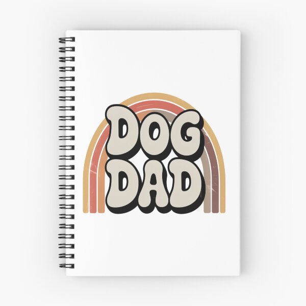 Item preview, Dog Dad Retro Rainbow 70s Design designed and sold by stickercuffs.
