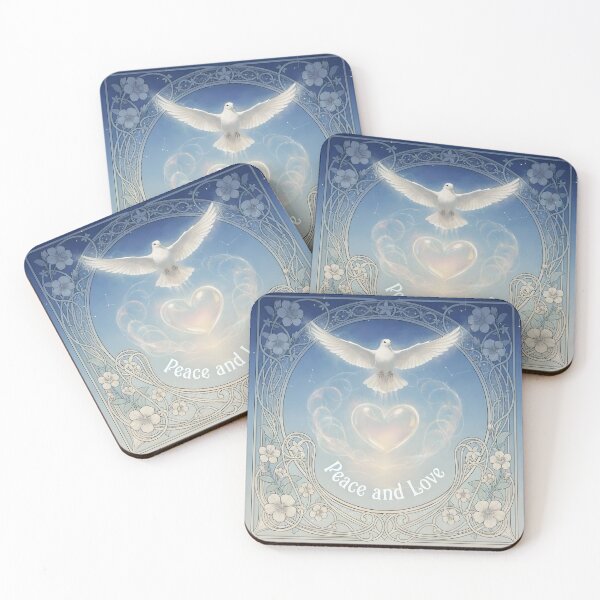 Item preview, Peace and Love designed and sold by KilgoreCreates.