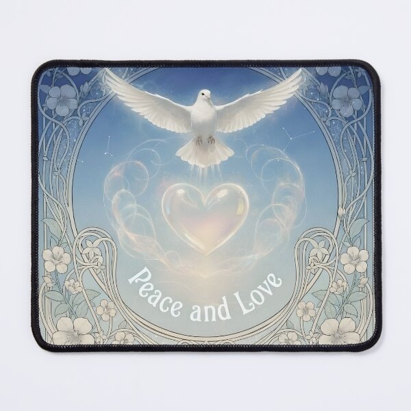 Item preview, Peace and Love designed and sold by KilgoreCreates.
