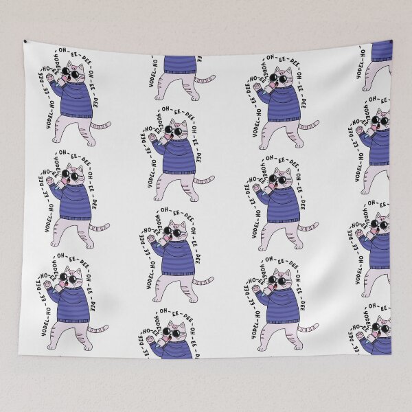 Item preview, Funny Yodeling Cat designed and sold by Blupunk.