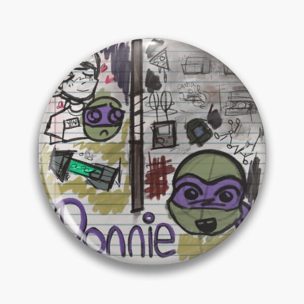 Item preview, TMNT 2012 - Donnie silly messy paper sketches designed and sold by HikikomoriCorner.